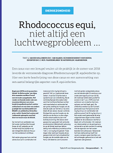 TvD sept 2019 Rhodococcus equi niet altijd een luchtwegprobleem