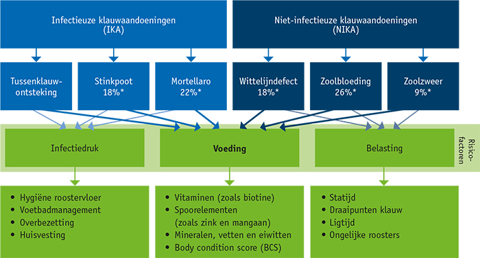 klauwaandoeningen