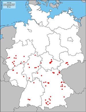 EIA uitbraken Duitsland 2006 - 2015